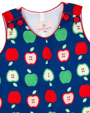 Apple Orchard Print Shortall-FINAL SALE