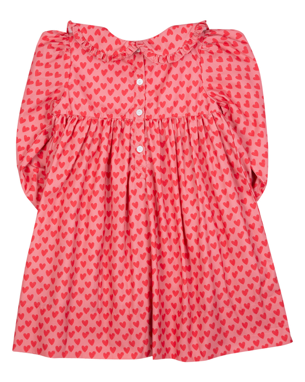 Ditsy Hearts Smocked Dress