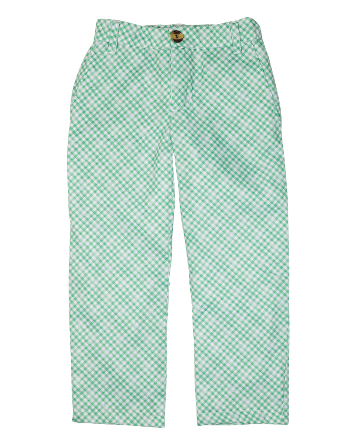 Green Check Pants