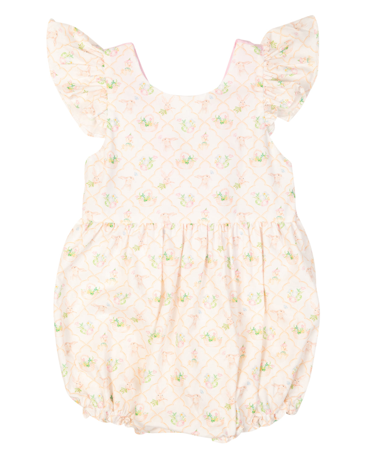 Bunny Scalloped Lattice Bubble-FINAL SALE