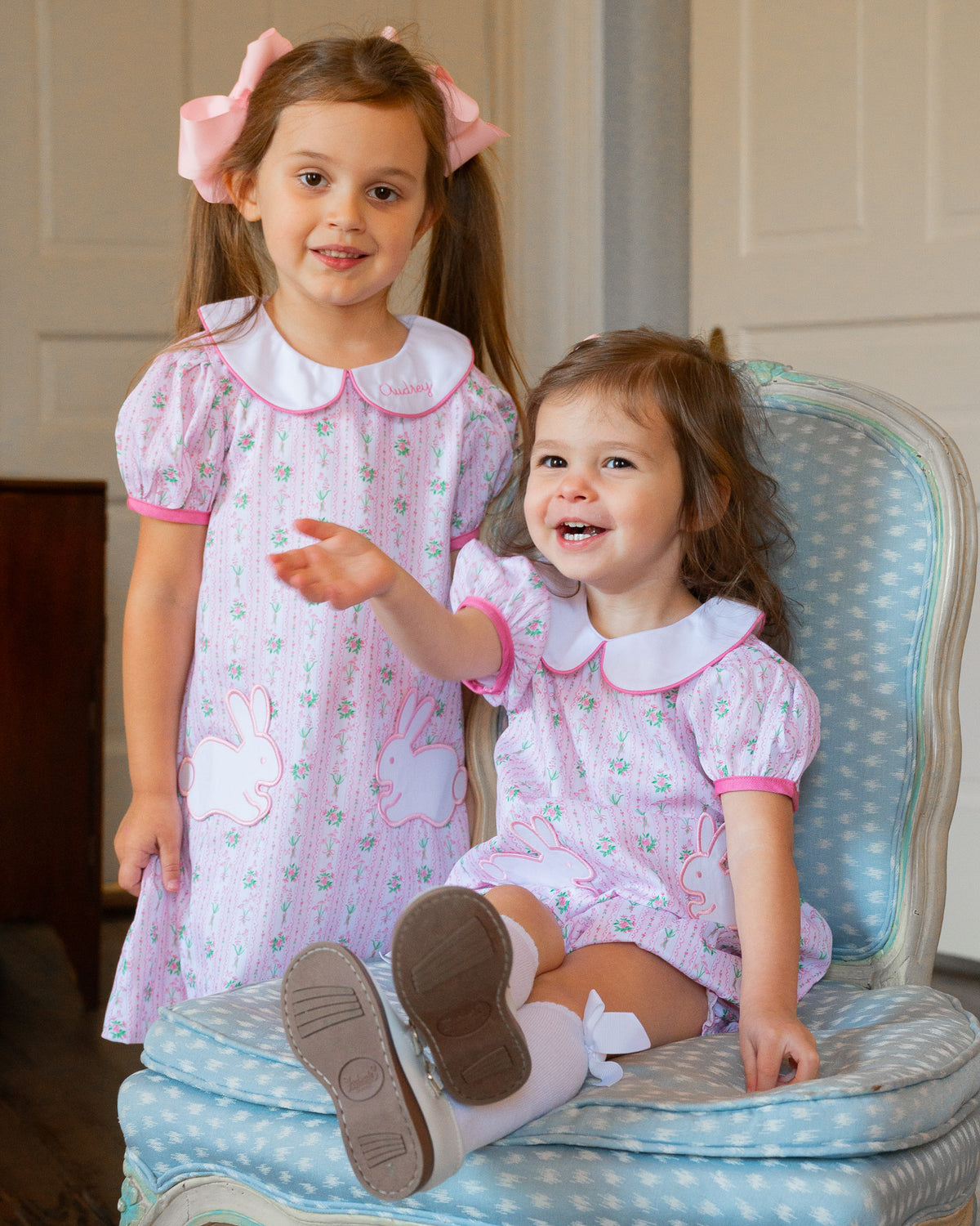 Bunny Pocket Bloomer Set-FINAL SALE