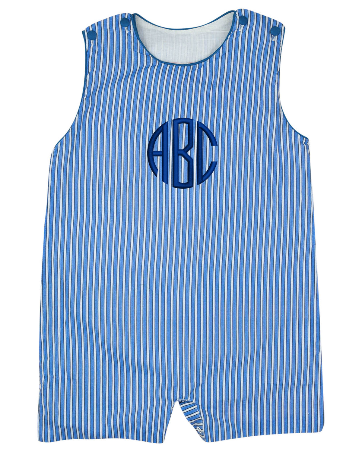 Blue Striped Shortall