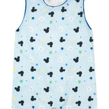 Watercolor Mouse Blue Shortall