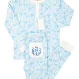 Morning Glory Knit Pajama Set