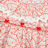 Floral Valentines Scallop Print Dress