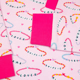 Friendship Bracelet Knit Pajama Set