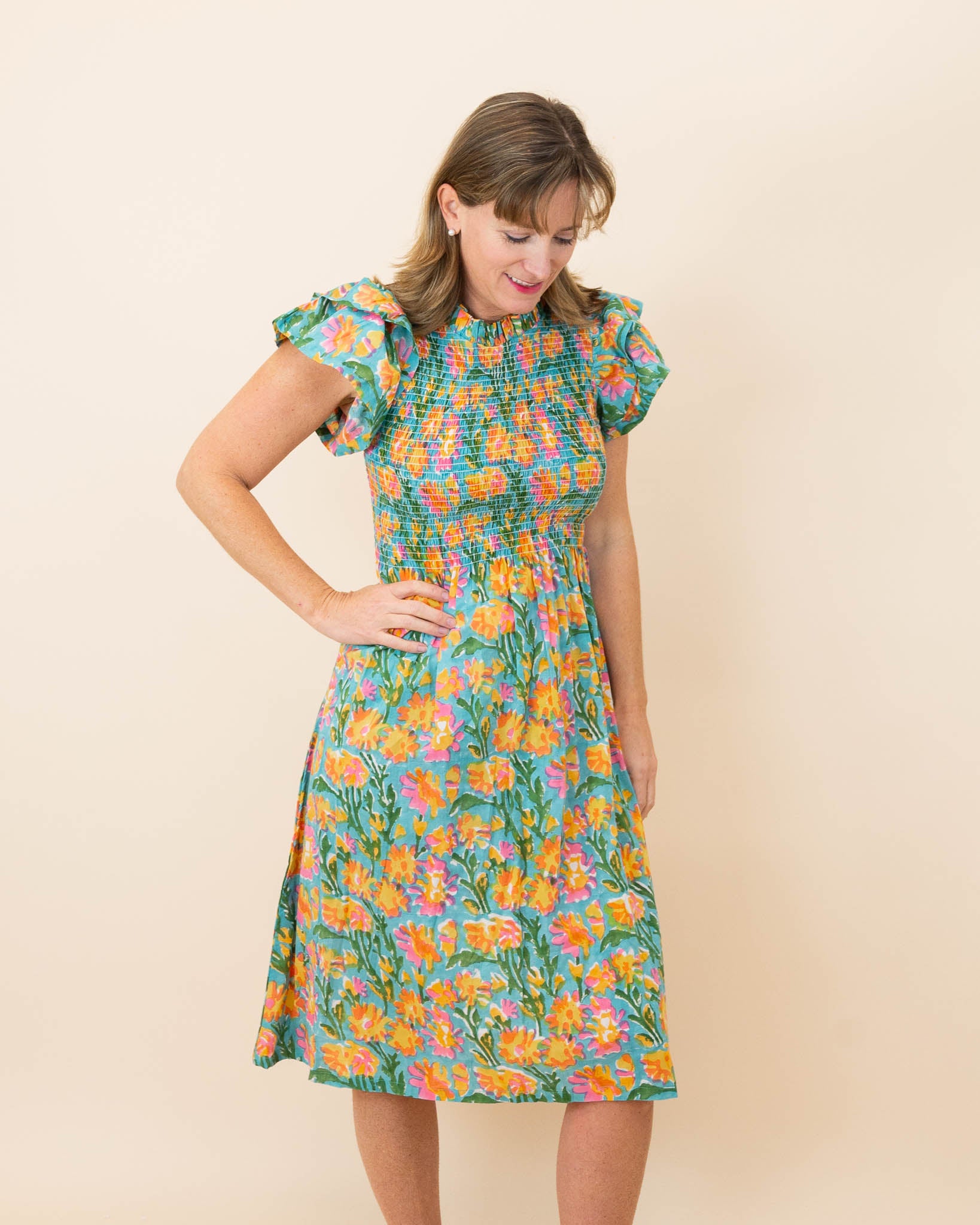 Tropical Floral Grace Ladies Dress