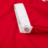 Red Smocked Shortall