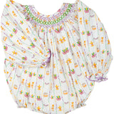 Mardi Gras Smocked Bubble