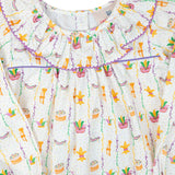 Mardi Gras Print Legging Set