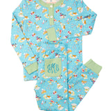 Bedtime Stories Knit Pajama Set-FINAL SALE
