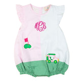 Golf Cart Applique Ruffle Sleeve Bubble