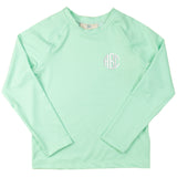 Rash Guard Long Sleeve in Sherbert Green