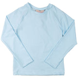 Rash Guard Long Sleeve in Light Blue