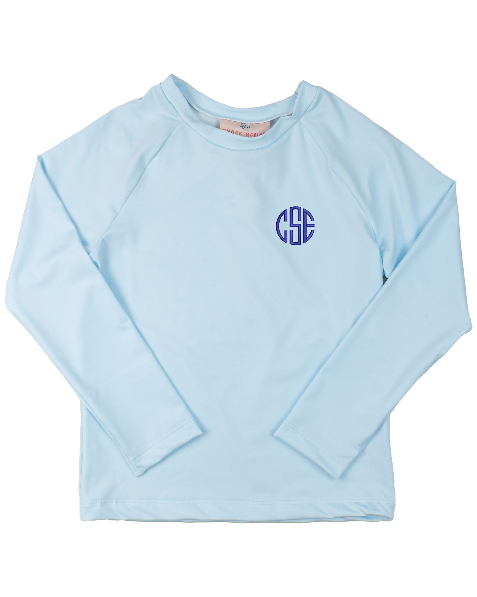 Rash Guard Long Sleeve in Light Blue