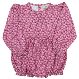 Pink Ditsy Floral Knit Bubble