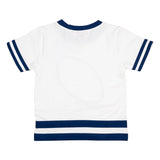 Go! Fight! Win! Navy Blue Football Appliqué Shirt