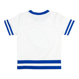 Go! Fight! Win! Royal Blue Football Appliqué Shirt