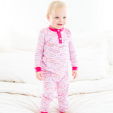 Friendship Bracelet Knit Pajama Set