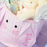 Pink Bunny Easter Basket
