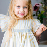 Sunshine Stripes Smocked Dress