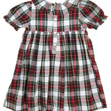 Highland Holiday Plaid Smocked Dress