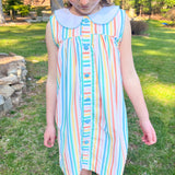 Rainbow Stripes Sundress