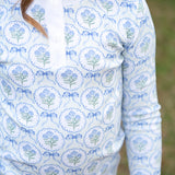Hydrangea Garden Knit Pajama Set