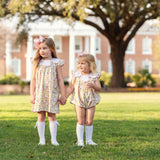 Bunny Toile Petal Bubble- FINAL SALE
