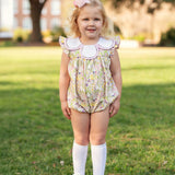Bunny Toile Petal Bubble- FINAL SALE