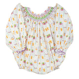 Mardi Gras Smocked Bubble