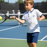 Navy Tennis Shorts Set