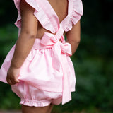 Pink Penny Bloomer Set