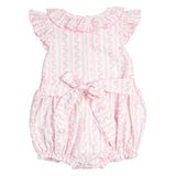 Pink Vine Smocked Bubble