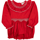 Red Smocked Bubble