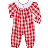 Rudolph the Reindeer Smocked Romper