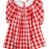 Rudolph the Reindeer Smocked Dress