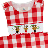 Rudolph the Reindeer Smocked Longall
