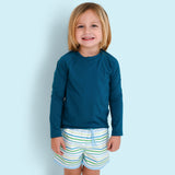 Rash Guard Long Sleeve in Cobalt Blue