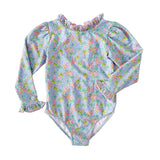 Palmetto Palms Long Sleeve One Piece