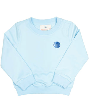 Crewneck Sweatshirt in Baby Blue