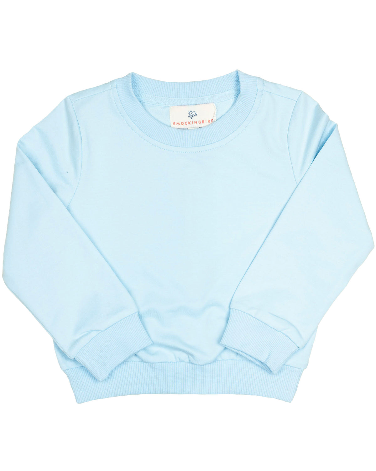 Crewneck Sweatshirt in Baby Blue