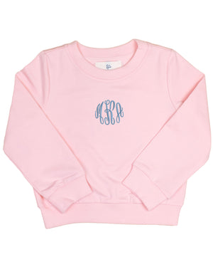 Crewneck Sweatshirt in Pink