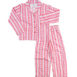 Valentine Stripe Pajama Set