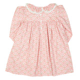 Floral Valentines Scallop Print Dress