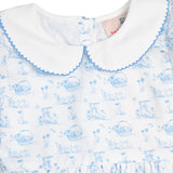 Bunny Toile Girl Bubble