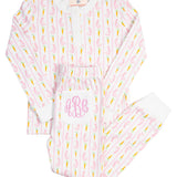 Pink Bunny Knit Pajamas