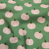 Sage Green Pumpkin Knit Shortall