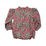Mistletoe Pintuck Pleat Bubble