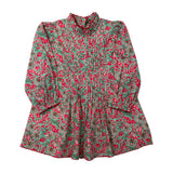 Mistletoe Pintuck Pleat Dress